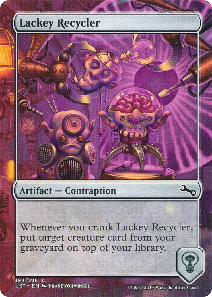 Lackey Recycler — Unstable — Magic: The Gathering