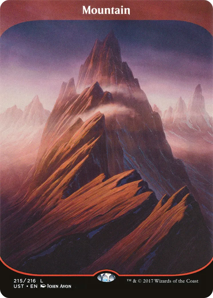 Mountain — Unstable — Magic: The Gathering