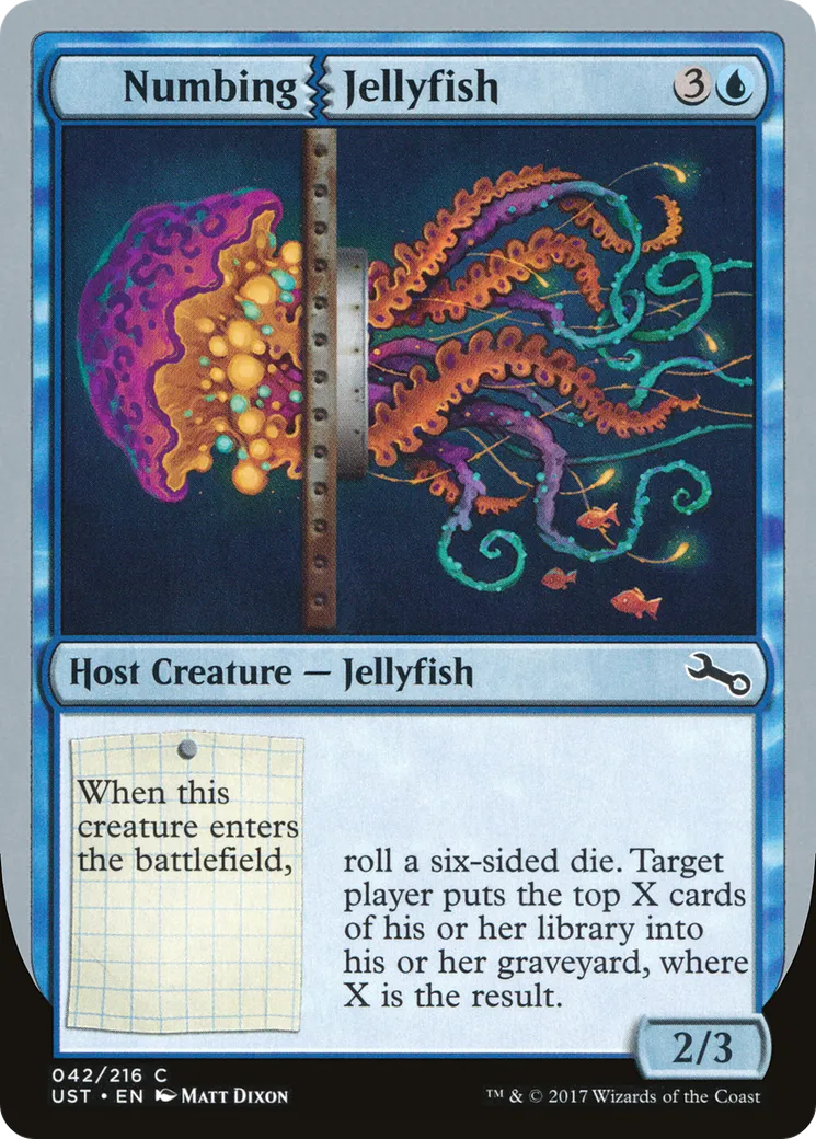 Numbing Jellyfish — Unstable — Magic: The Gathering