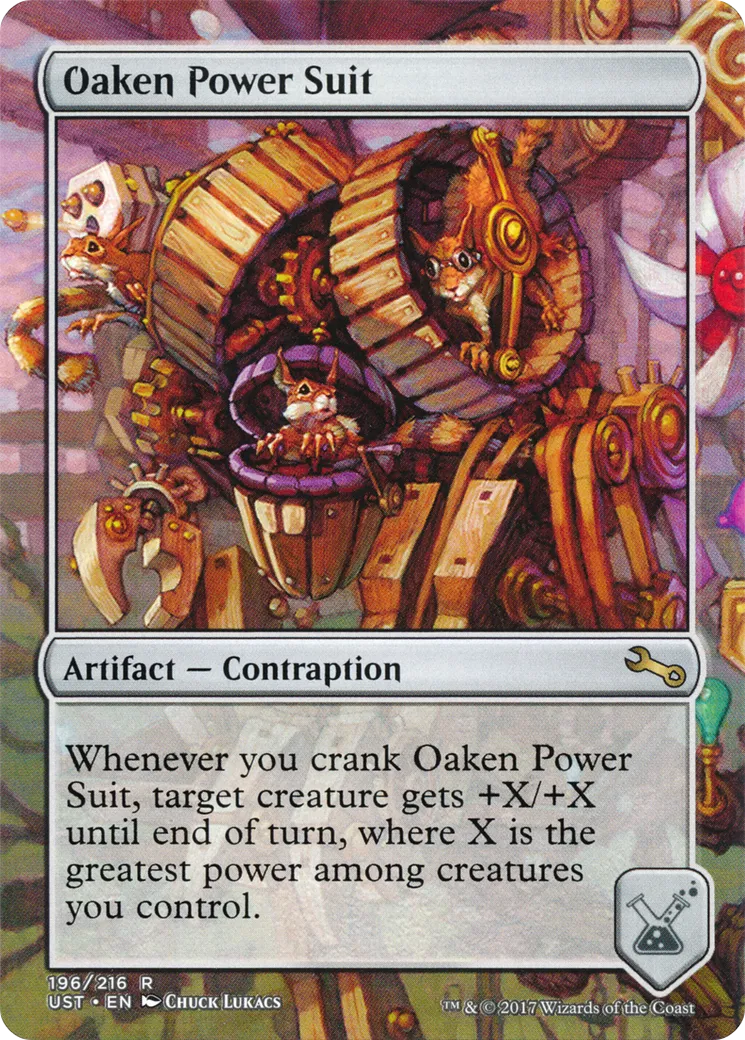 Oaken Power Suit — Unstable — Magic: The Gathering