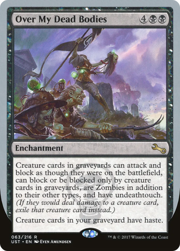 Over My Dead Bodies — Unstable — Magic: The Gathering
