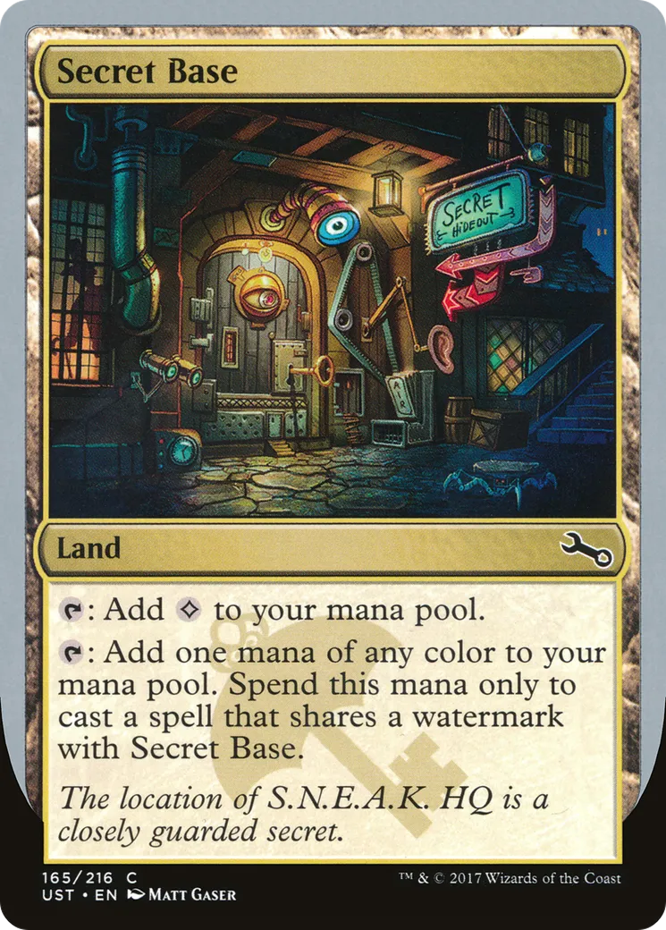 Secret Base — Unstable — Magic: The Gathering