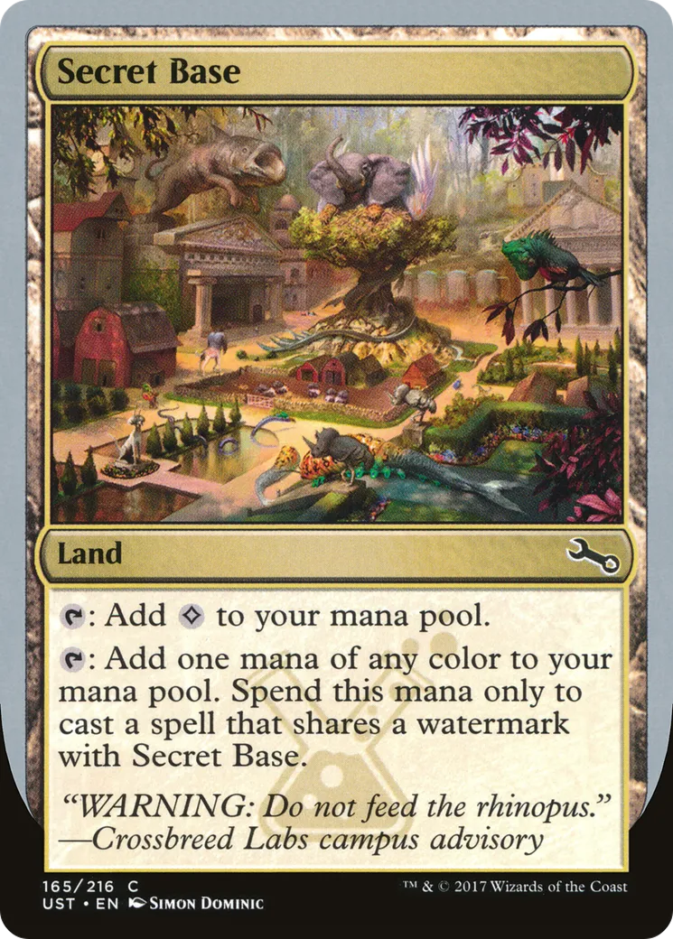 Secret Base — Unstable — Magic: The Gathering