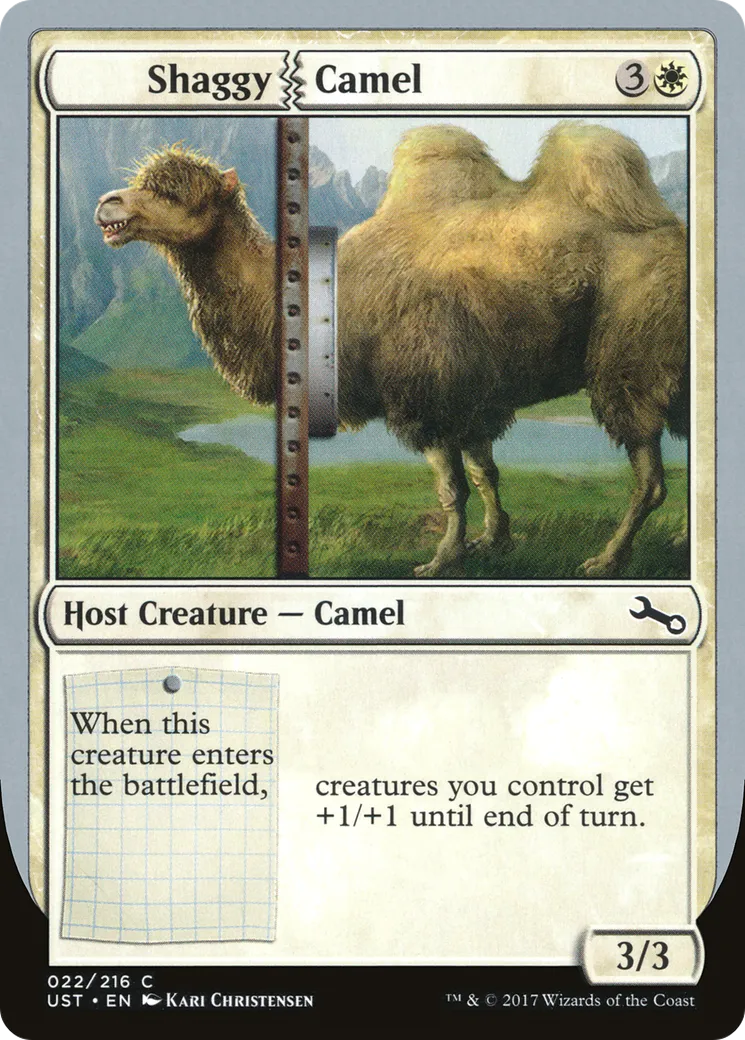 Shaggy Camel — Unstable — Magic: The Gathering