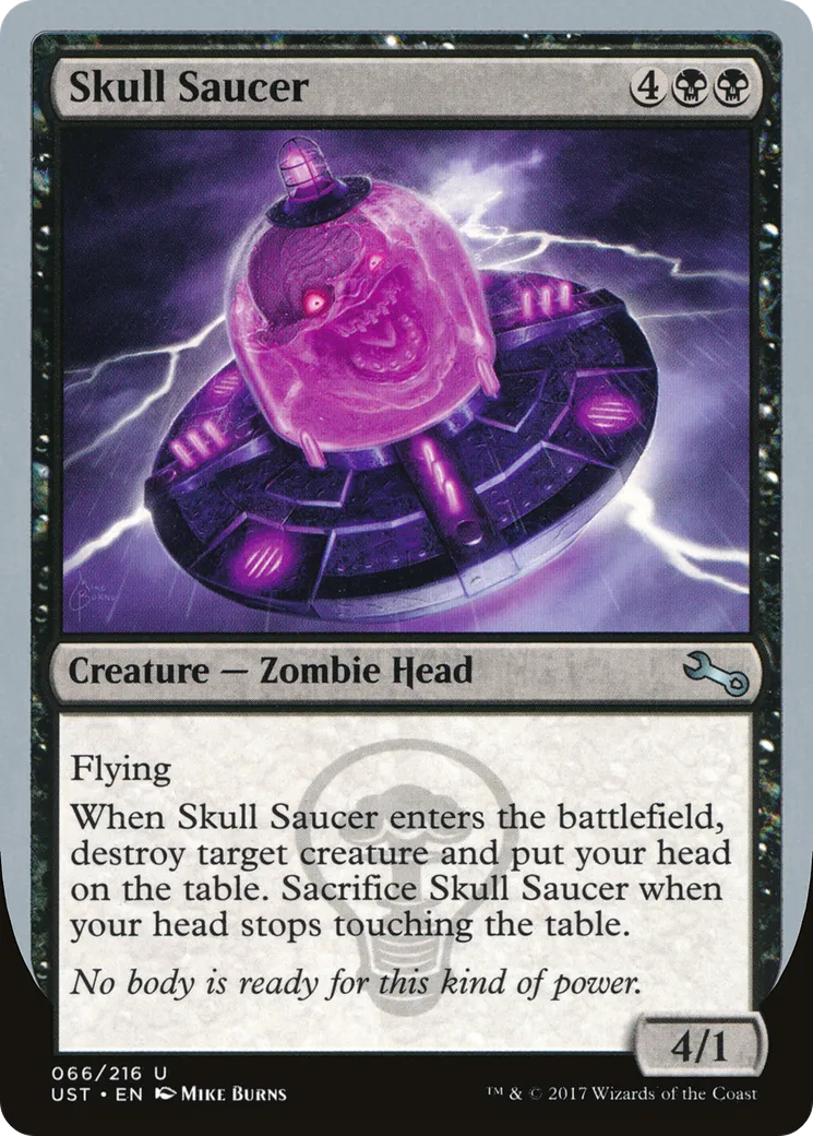 Skull Saucer — Unstable — Magic: The Gathering