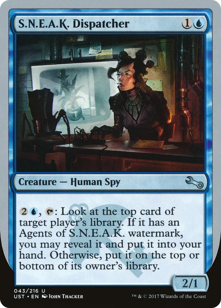 S.N.E.A.K. Dispatcher — Unstable — Magic: The Gathering