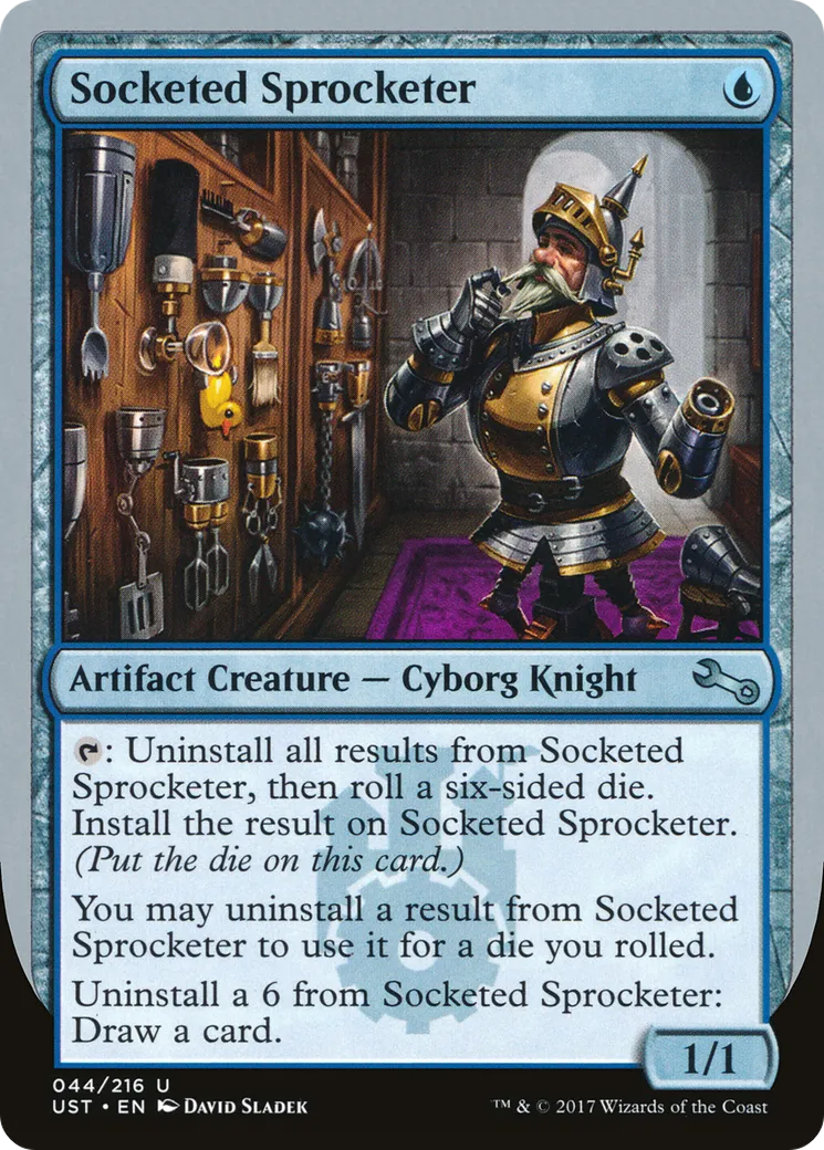 Socketed Sprocketer — Unstable — Magic: The Gathering