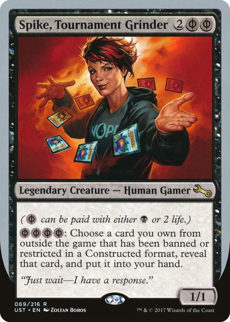 Spike, Tournament Grinder — Unstable — Magic: The Gathering