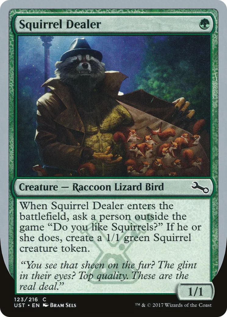 Squirrel Dealer — Unstable — Magic: The Gathering