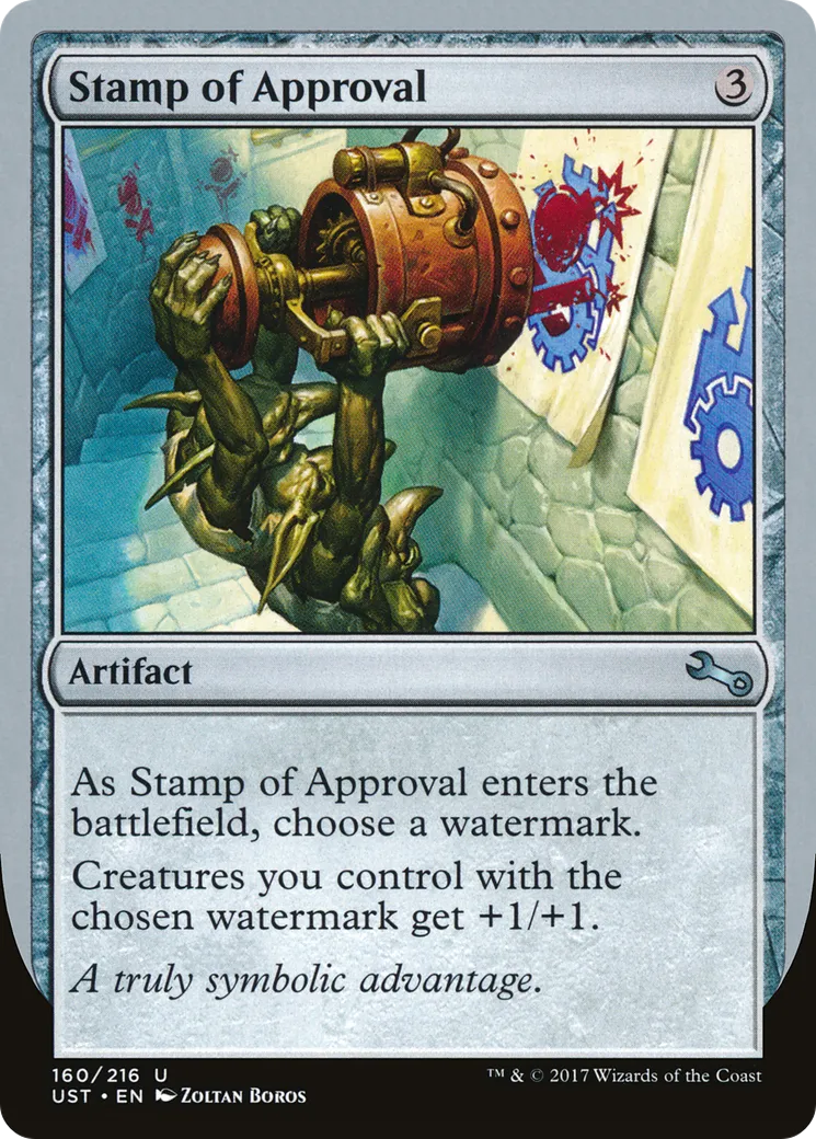 Stamp of Approval — Unstable — Magic: The Gathering