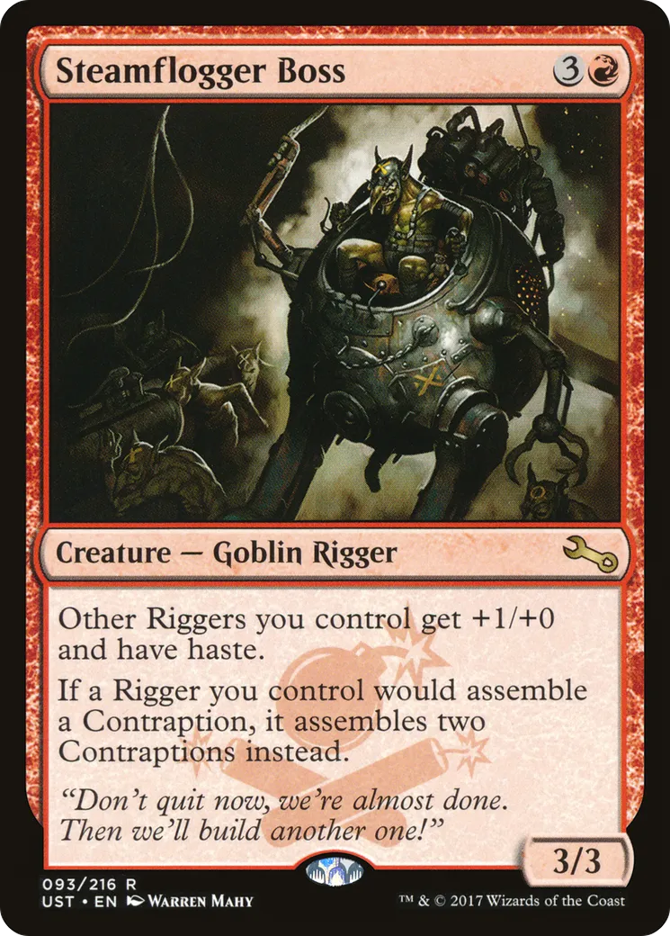 Patron fouaillevapeur — Unstable — Magic: The Gathering