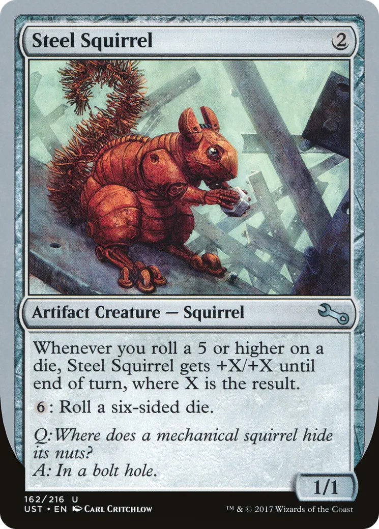 Steel Squirrel — Unstable — Magic: The Gathering