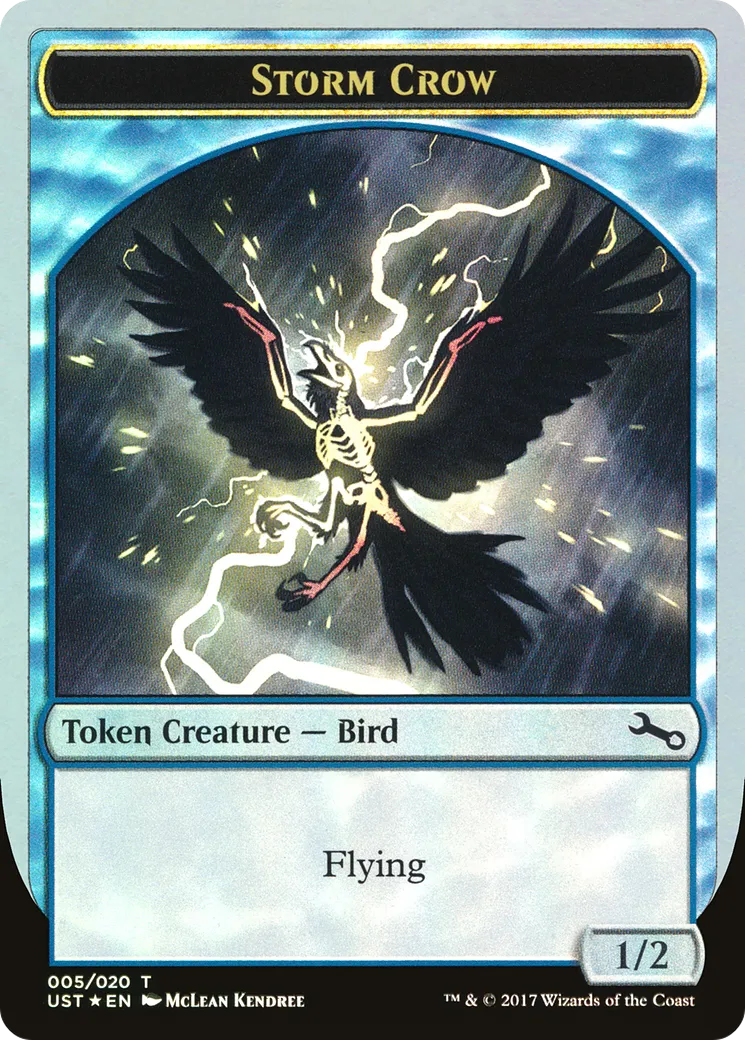 Storm Crow — Unstable — Magic: The Gathering