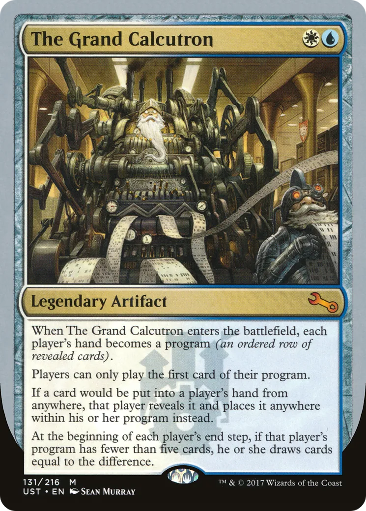The Grand Calcutron — Unstable — Magic: The Gathering