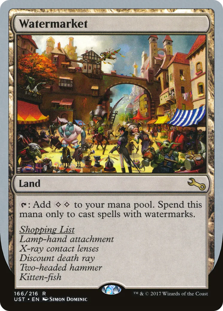 Watermarket — Unstable — Magic: The Gathering