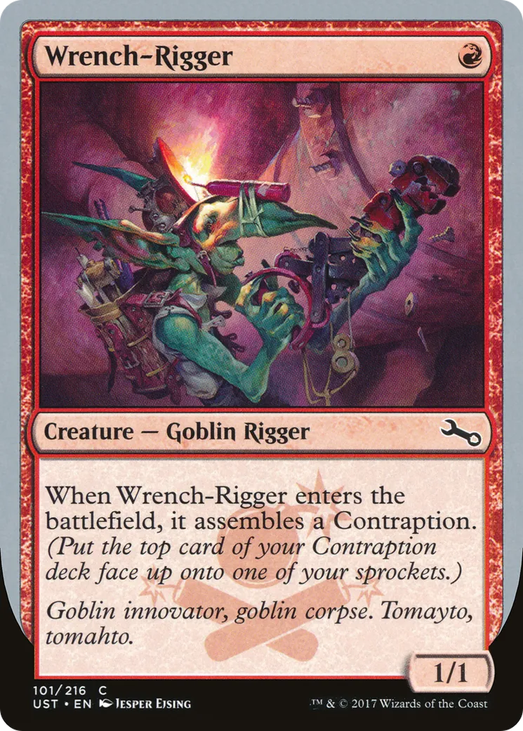 Wrench-Rigger — Unstable — Magic: The Gathering