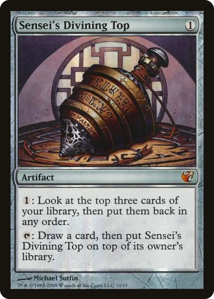 Toupie de divination du sensei — From the Vault: Exiled — Magic: The Gathering