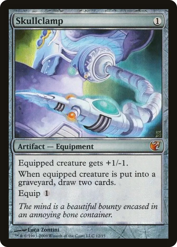 Skullclamp — From the Vault: Exiled — Magic: The Gathering