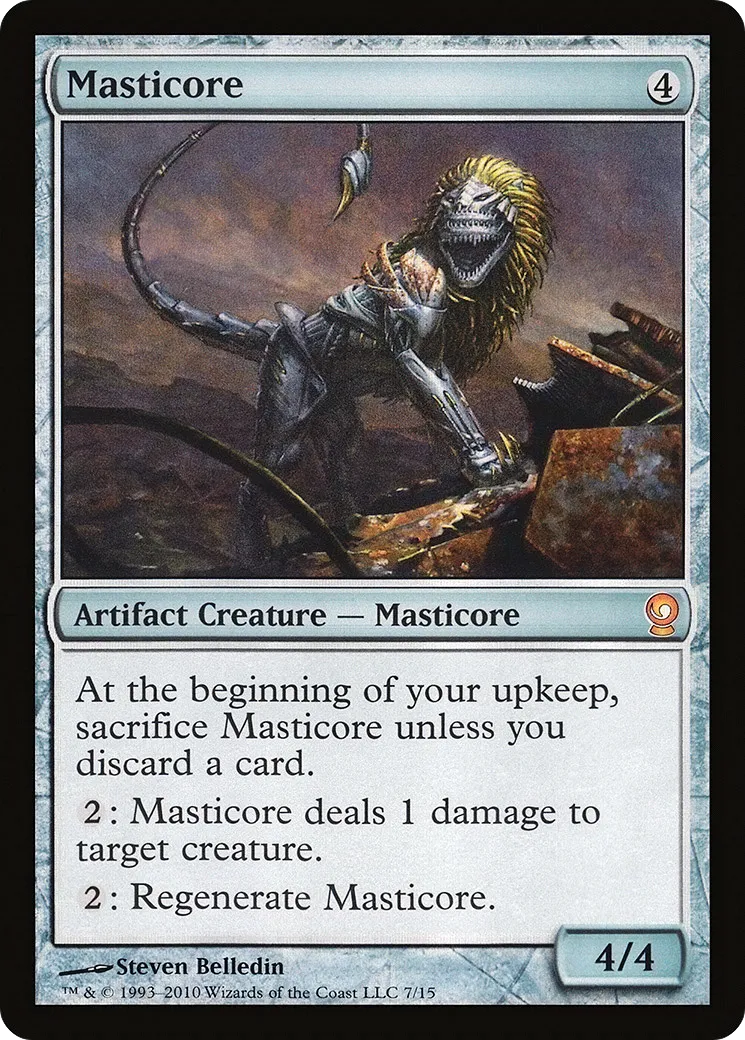Masticore — From the Vault: Relics — Magic: The Gathering