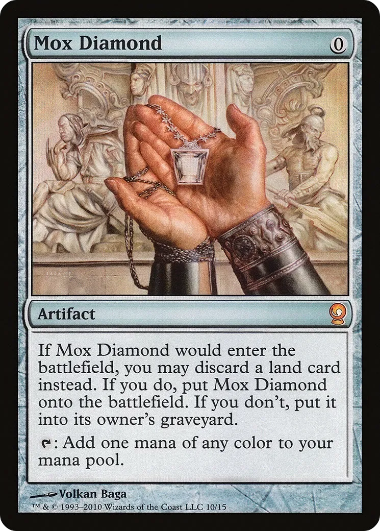 Mox Diamond — From the Vault: Relics — Magic: The Gathering