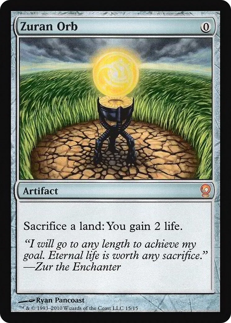 Zuran Orb — From the Vault: Relics — Magic: The Gathering