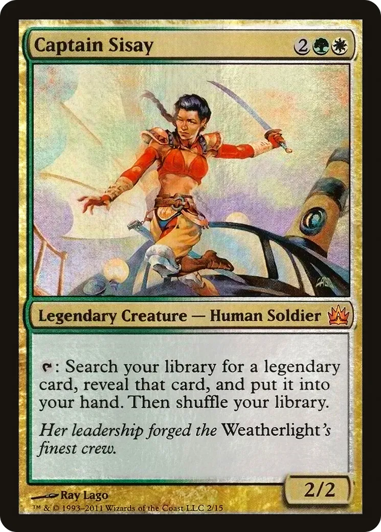 Captain Sisay — From the Vault: Legends — Magic: The Gathering