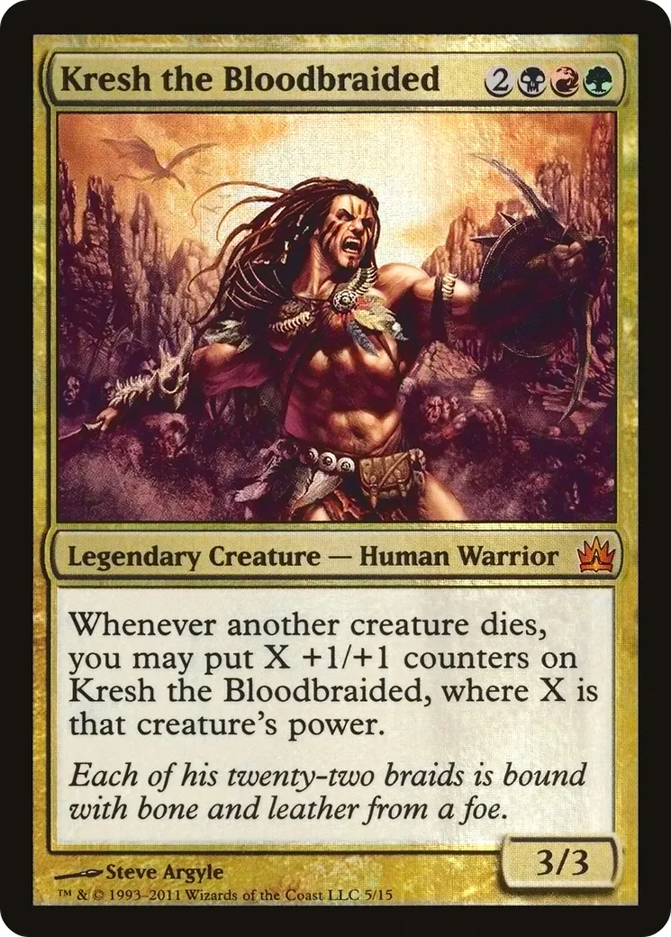 Kresh aux Nattes sanguinolentes — From the Vault: Legends — Magic: The Gathering