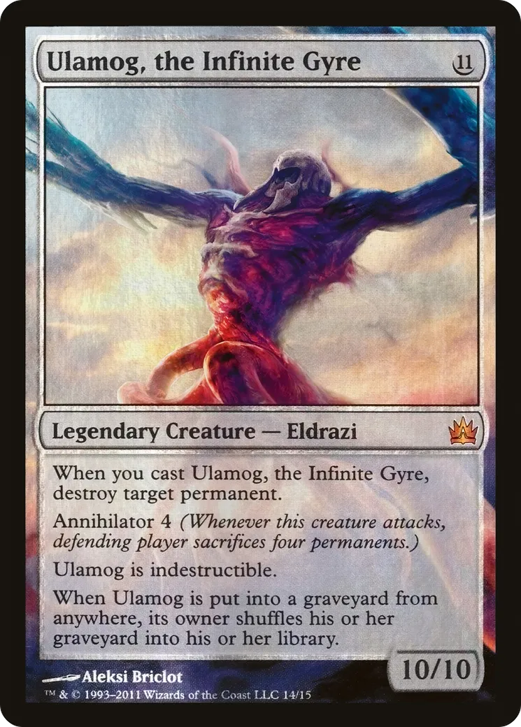 Ulamog, the Infinite Gyre — From the Vault: Legends — Magic: The Gathering