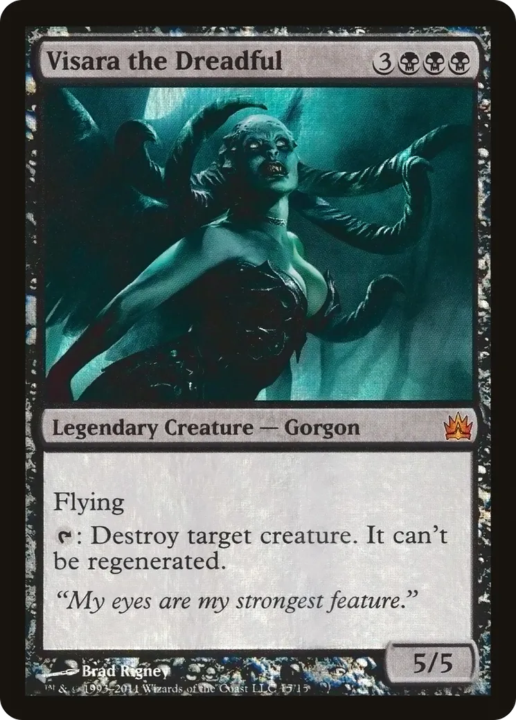 Visara the Dreadful — From the Vault: Legends — Magic: The Gathering