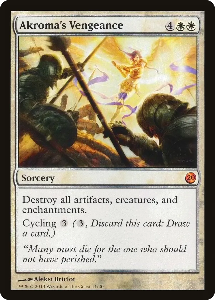 Akroma's Vengeance — From the Vault: Twenty — Magic: The Gathering