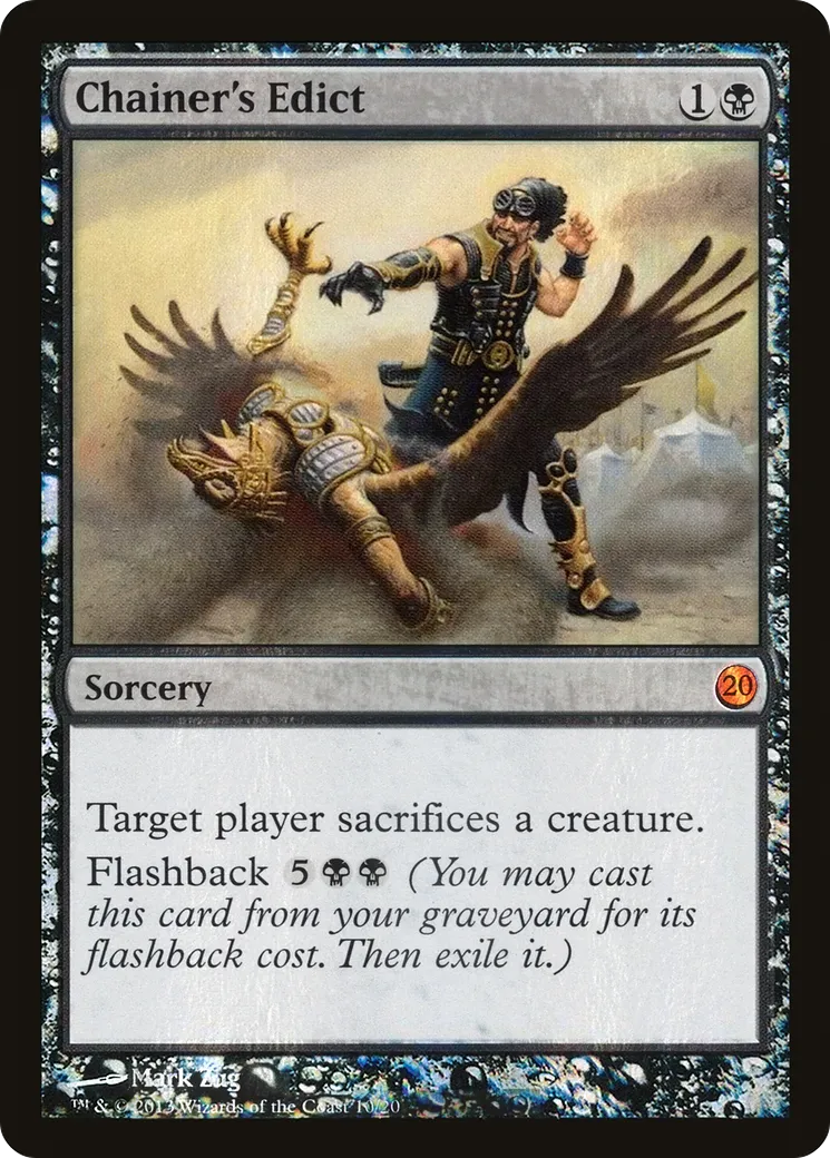 Chainer's Edict from From the Vault: Twenty - Magic: The Gathering