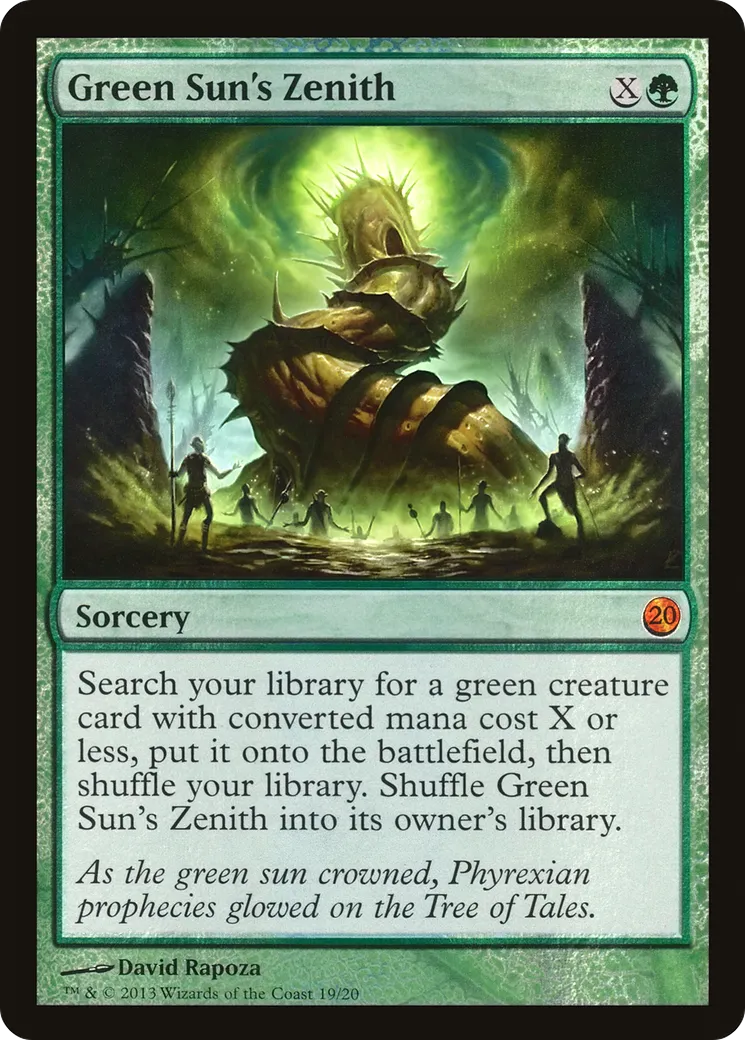 Zénith de Vertsoleil — From the Vault: Twenty — Magic: The Gathering