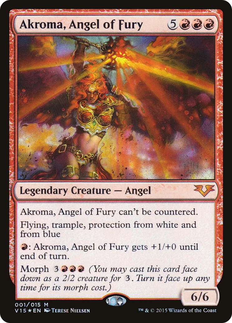 Akroma, Angel of Fury — From the Vault: Angels — Magic: The Gathering