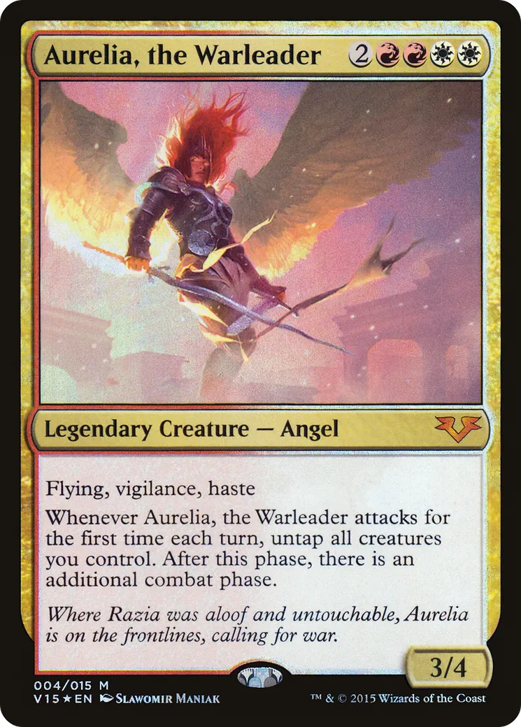 Aurelia, the Warleader — From the Vault: Angels — Magic: The Gathering