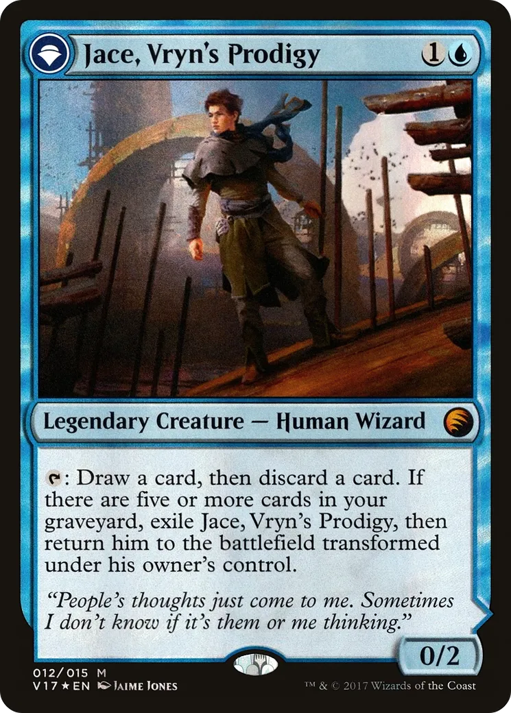 Jace, prodige de Vryn // Jace, télépathe libéré — From the Vault: Transform — Magic: The Gathering