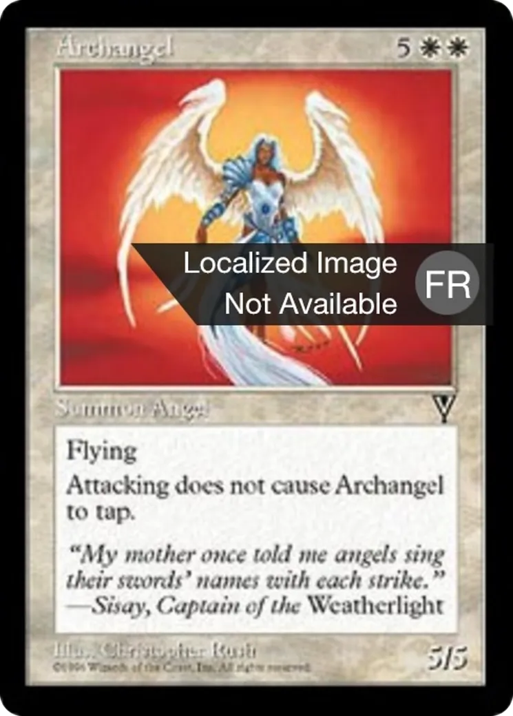 Archange — Visions — Magic: The Gathering