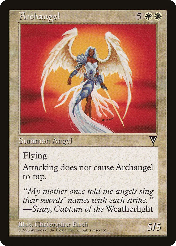 Archangel — Visions — Magic: The Gathering