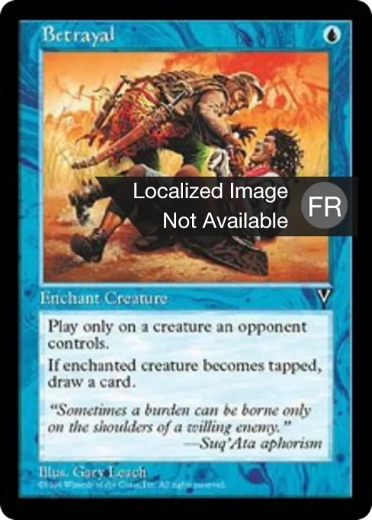Trahison — Visions — Magic: The Gathering