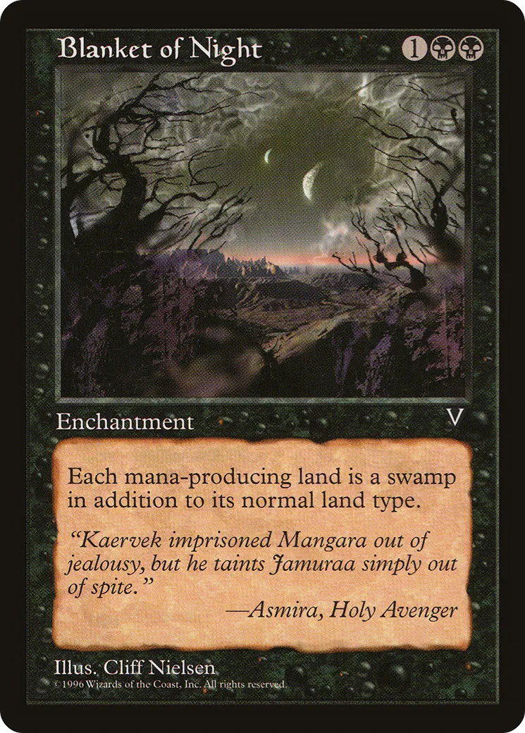 Blanket of Night — Visions — Magic: The Gathering