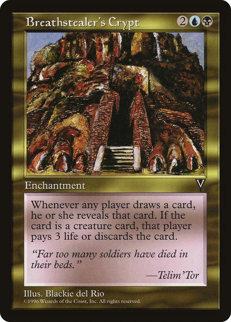Breathstealer's Crypt — Visions — Magic: The Gathering
