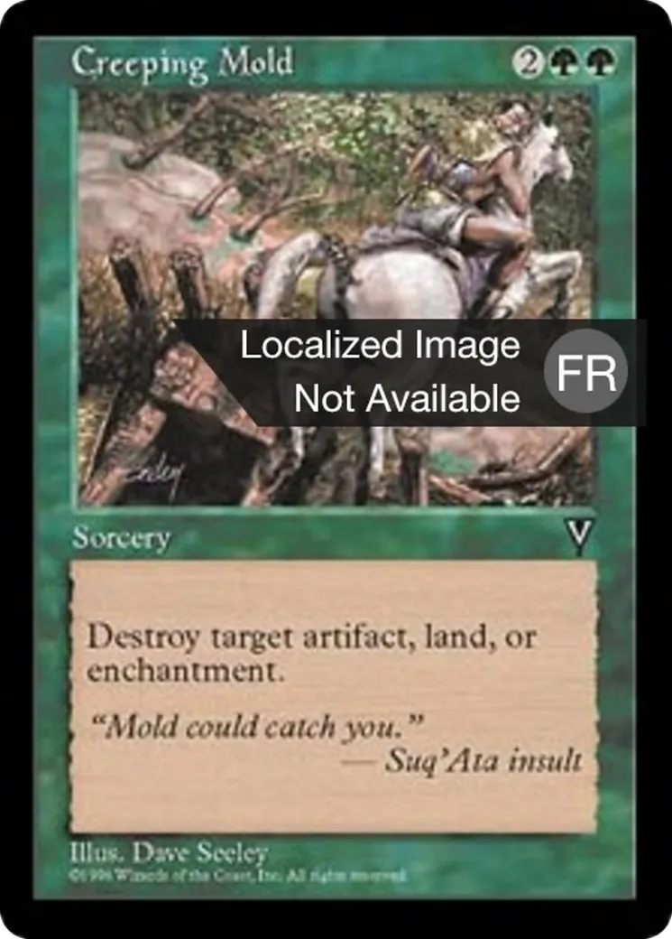 Moisissure rampante — Visions — Magic: The Gathering
