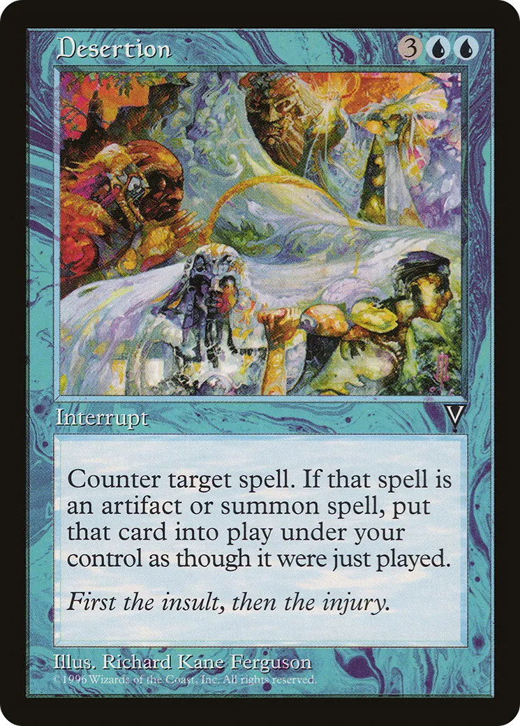 Desertion — Visions — Magic: The Gathering