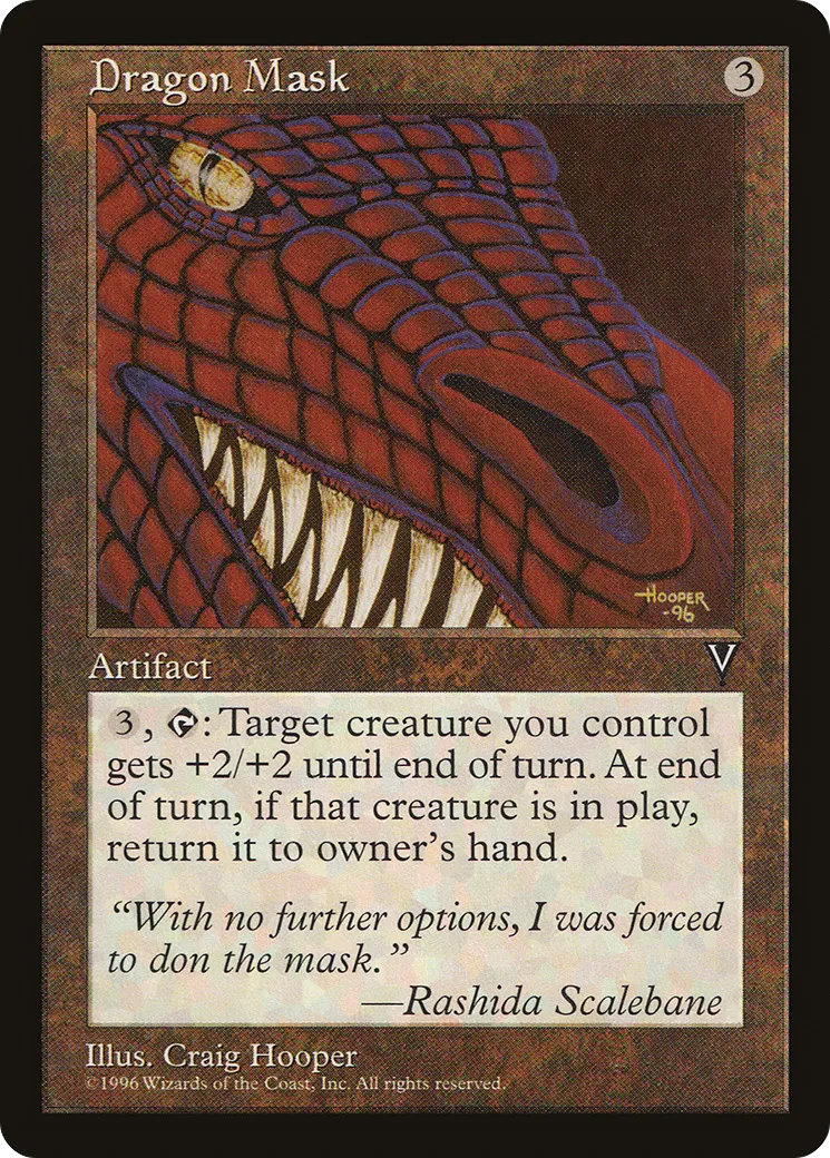 Dragon Mask — Visions — Magic: The Gathering