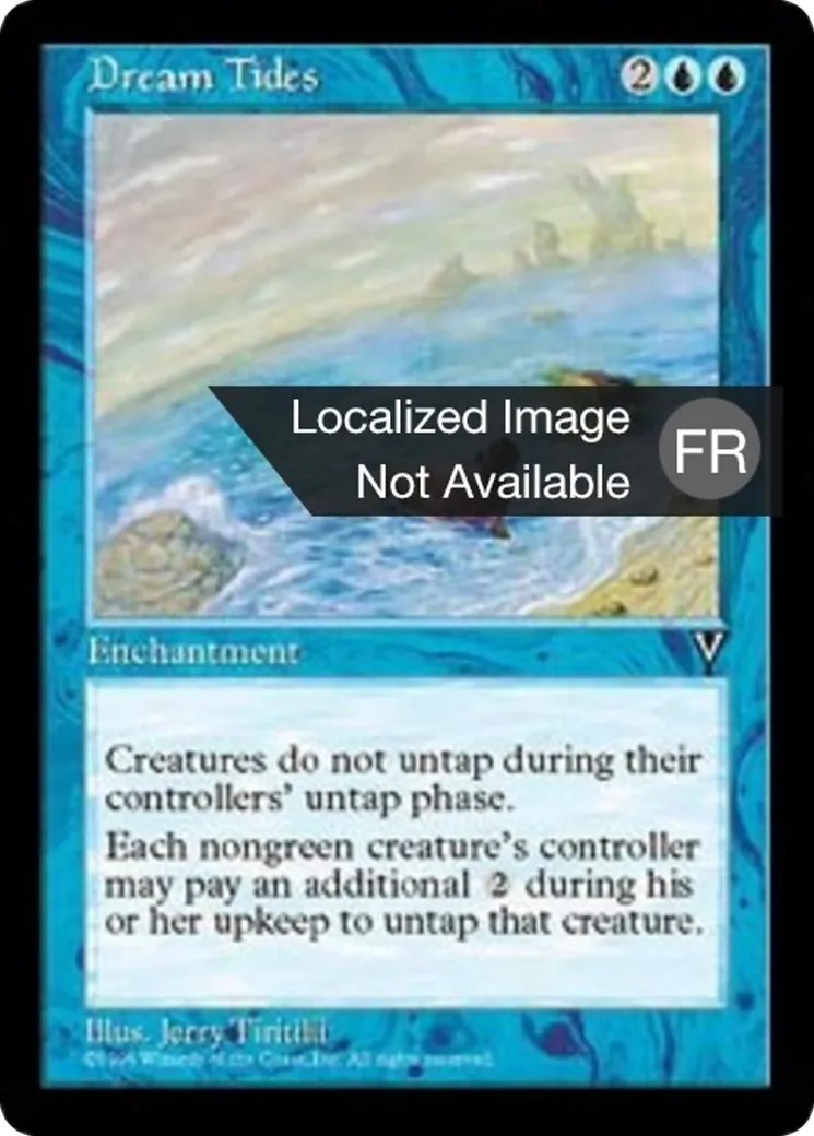 Marées du rêve — Visions — Magic: The Gathering