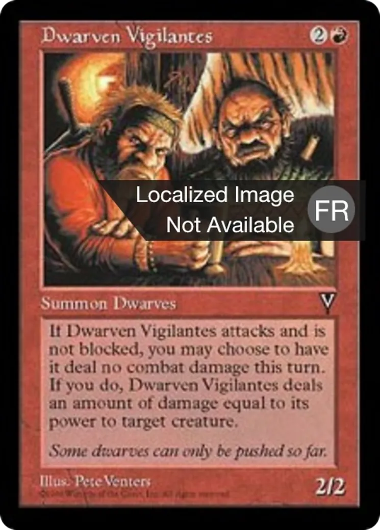Vigilants nains — Visions — Magic: The Gathering