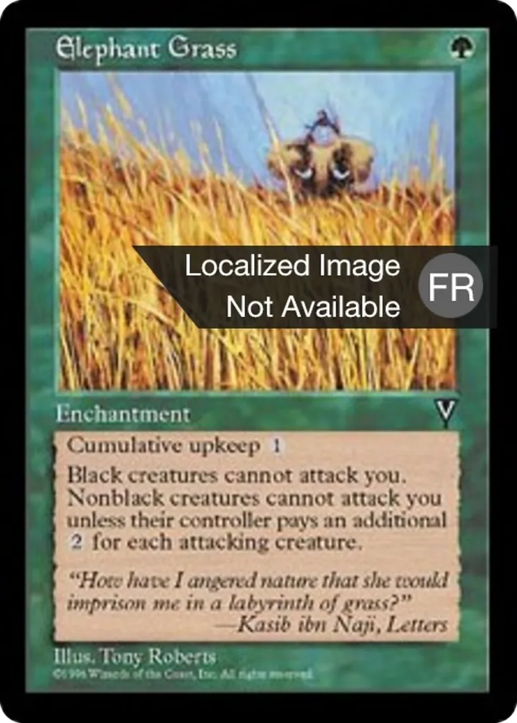 Herbes éléphantesques — Visions — Magic: The Gathering