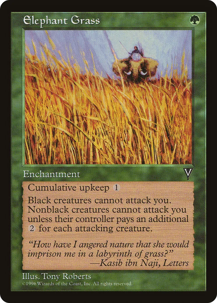 Elephant Grass — Visions — Magic: The Gathering