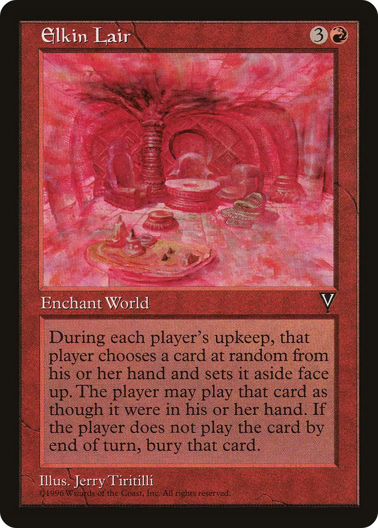 Elkin Lair from Visions - Magic: The Gathering