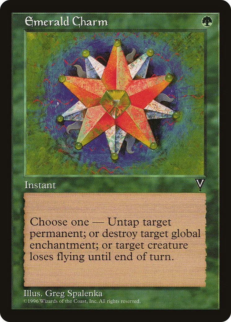 Emerald Charm — Visions — Magic: The Gathering