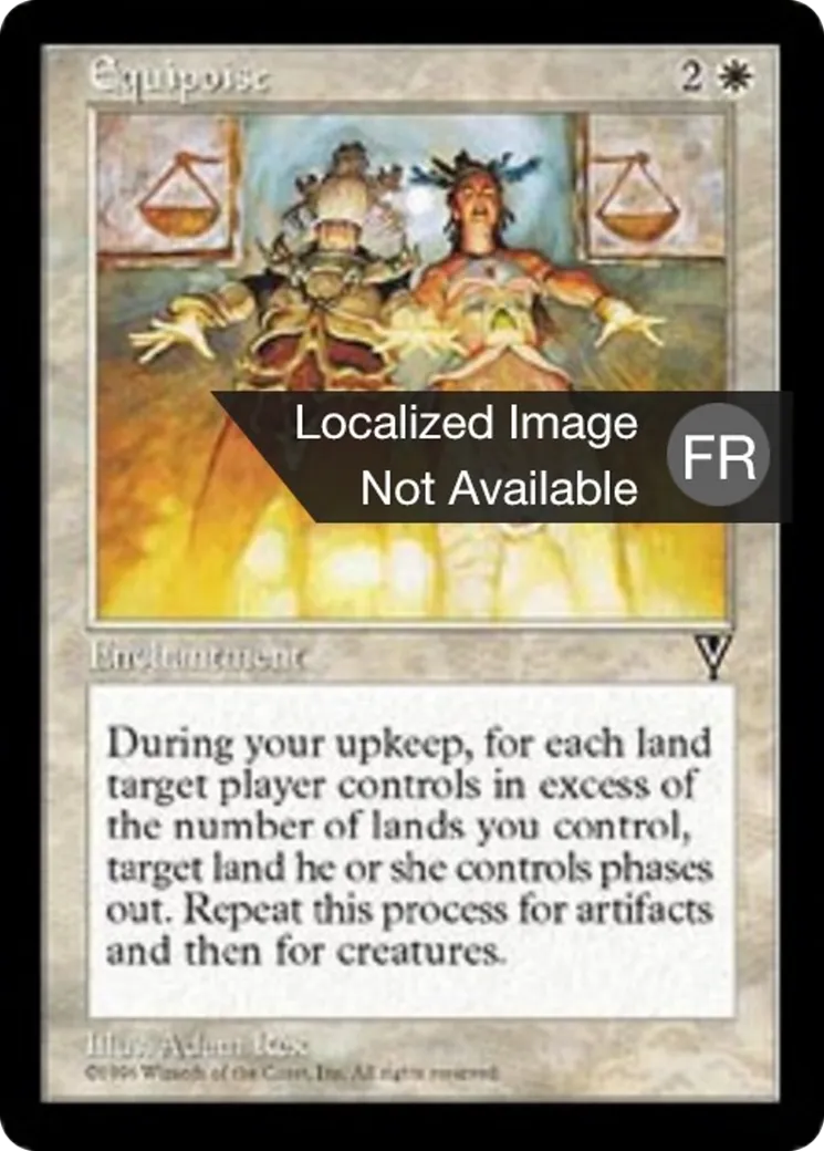 Equilibrage from Visions - Magic: The Gathering